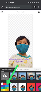 cara mengganti background foto tanpa aplikasi