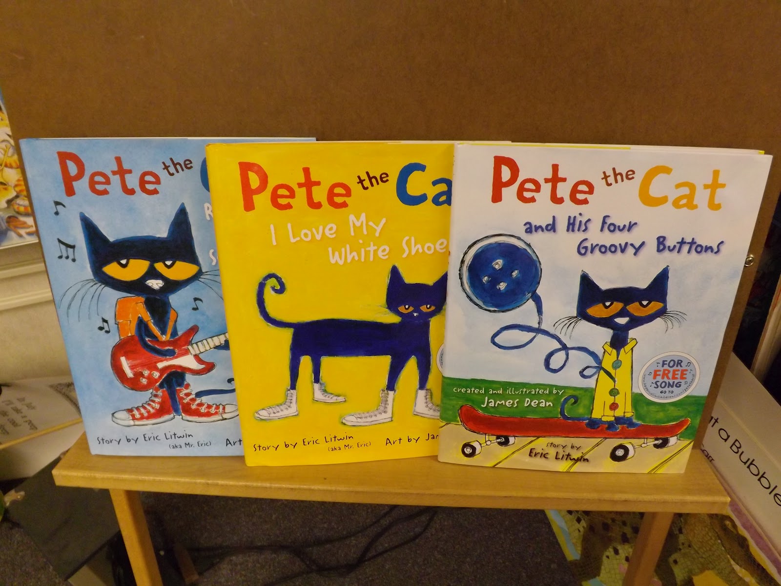 Mrs. Vento's Kindergarten Pete the Cat Day