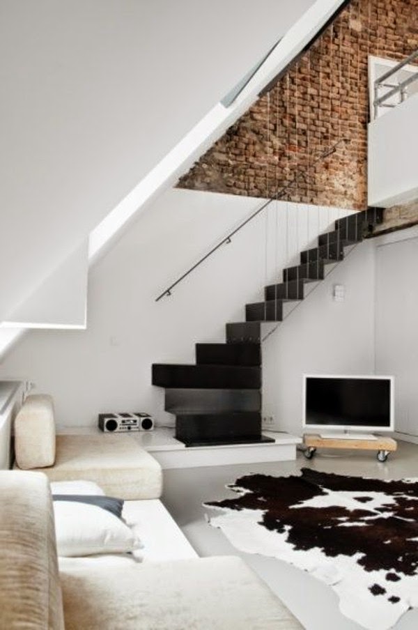 Carpet in black and white &#8211; wonderful ideas