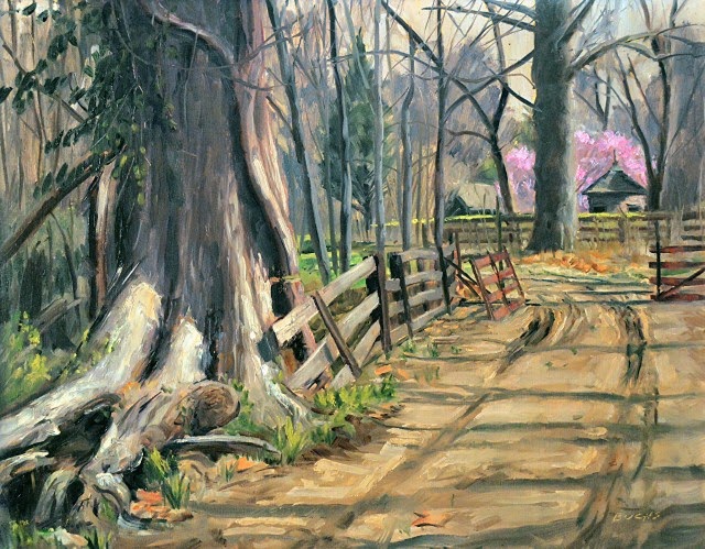 Традиционная пленэрная живопись. Thomas Buchs