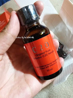 packaging ost c2o serum vitamin c