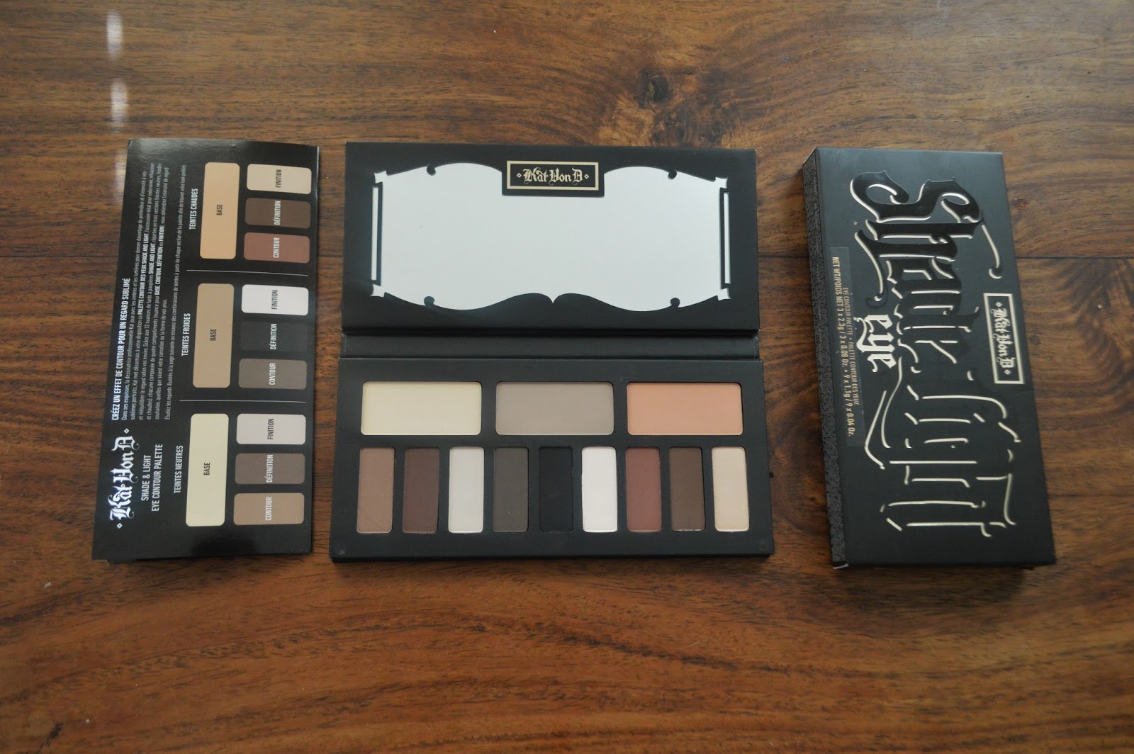 Jasmine's Modern Life KVD Shade & Light Eye Contour Palette