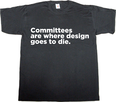 committee burocracy design designer graphic design type design t-shirt ephemeral-t-shirts brilliant sentence
