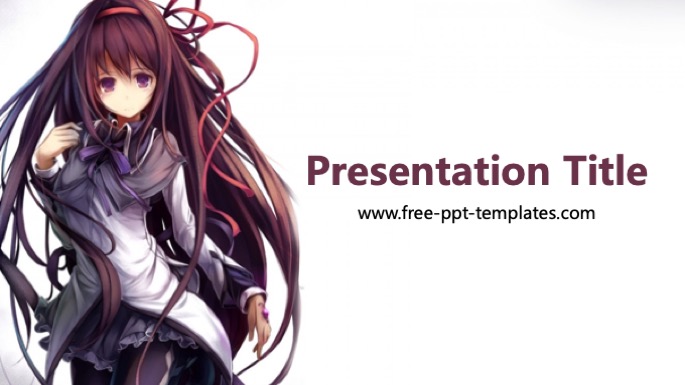 Anime Powerpoint Template Download