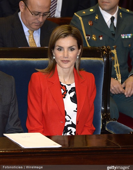  Queen Letizia of Spain attends the Rare Diseases World Day Event at the Senate Building on March 5, 2015 in Madrid, Spain