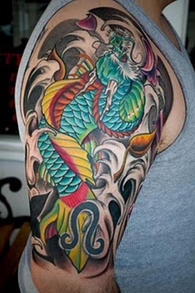 Dragon Tattoo on Sleeve