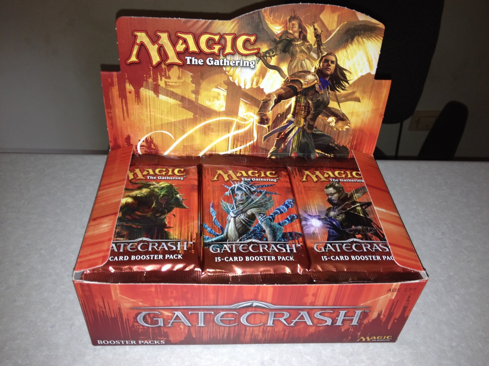 magic warlord Gatecrash booster box