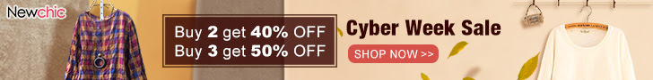 Cyber Week Sale! 40% Off 2+ Pcs, 50% Off 3+ Pcs