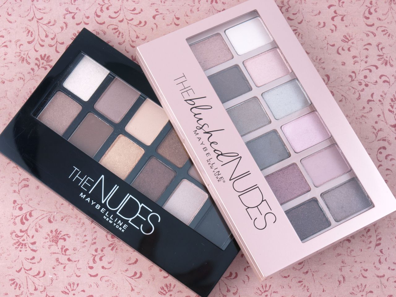 Maybelline The Nudes & The Blushed Nudes Eyeshadow Palettes: Review and Swatches
