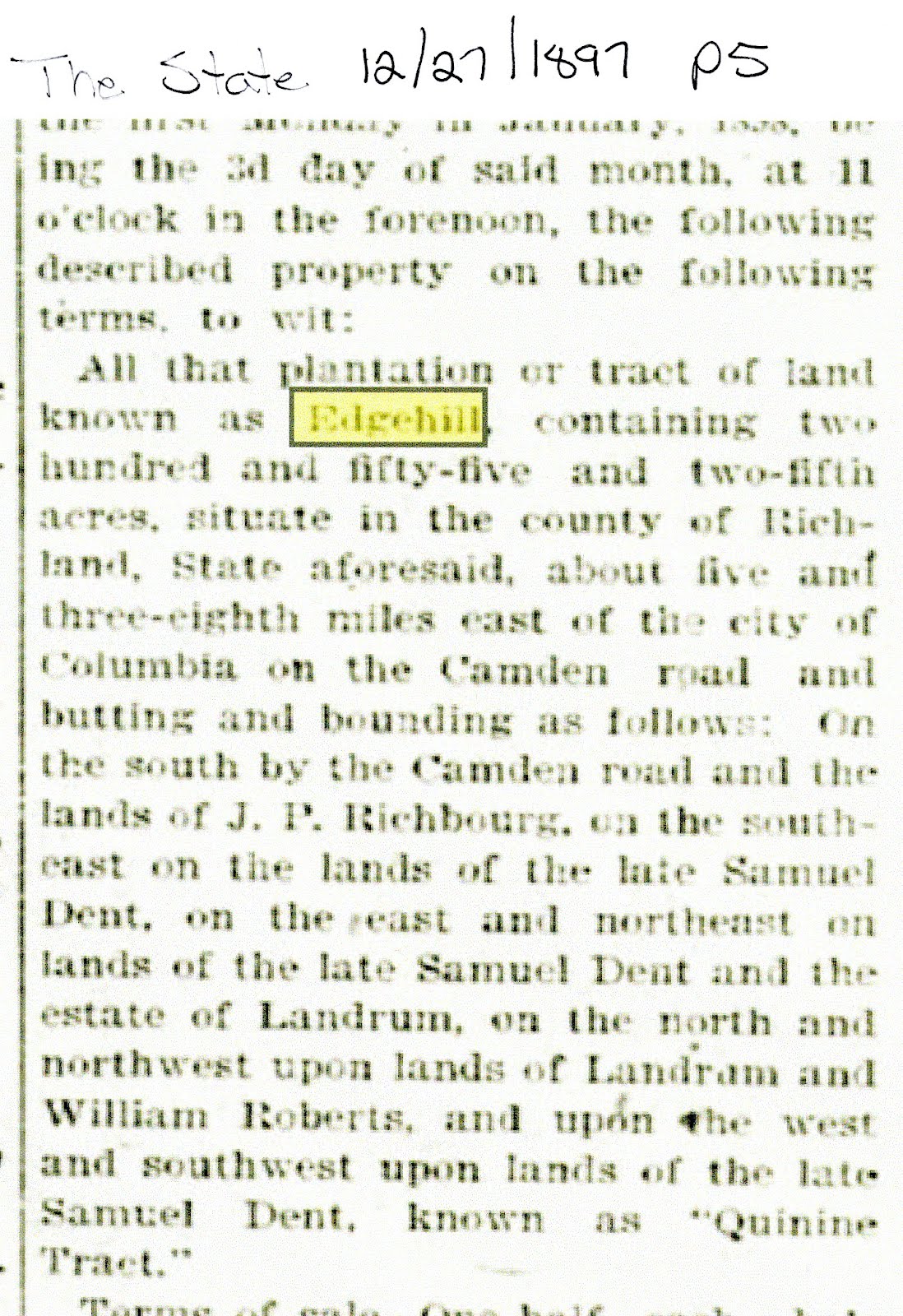 The Dead Librarian Names in South Carolina by Claude Henry Neuffer