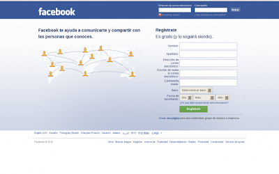 Facebook Iniciar Sesion Registrarse En Facebook En Espanol