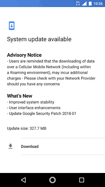 Nokia 2 receiving January 2018 Android Security Update