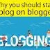 How to start a blog on blogger
