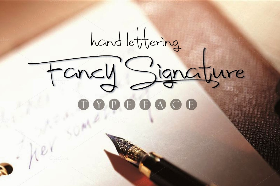 Fancy Signature Fonts new free Download Sak Karepmu