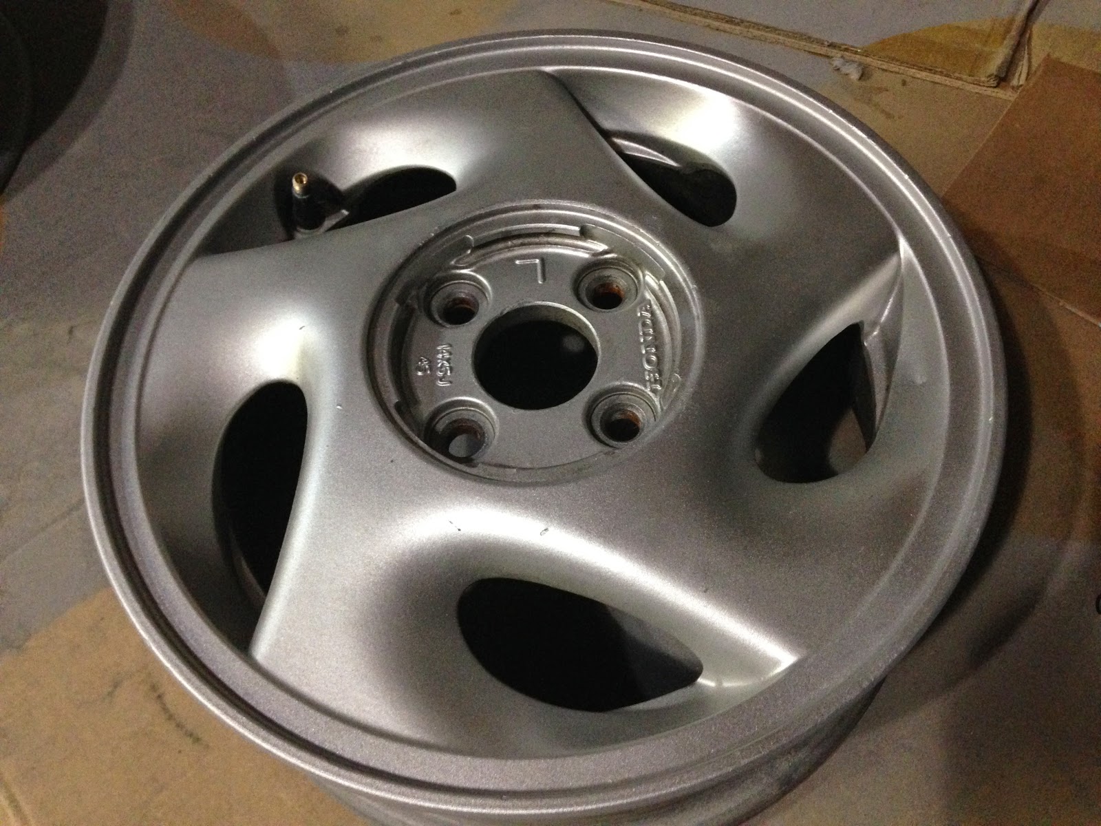 CRX Wheel Repair: CRX Wheel Repair Curb Rash