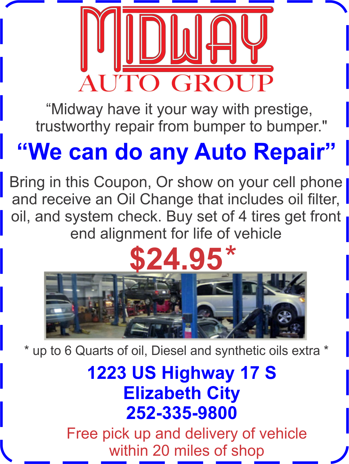 Midway Auto Group June 2017 Albemarle Tradewinds