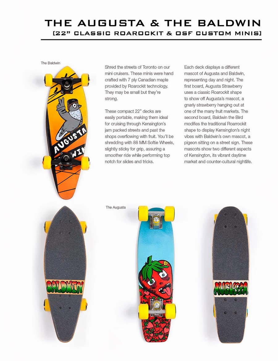 OASIS SKATEBOARD FACTORY Product Launch Catalogue 2013