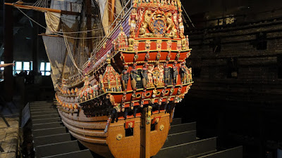 Modelo a escala del buque en el Museo Vasa