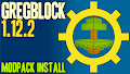 HOW TO INSTALL<br>GregBlock Modpack [<b>1.12.2</b>]<br>▽