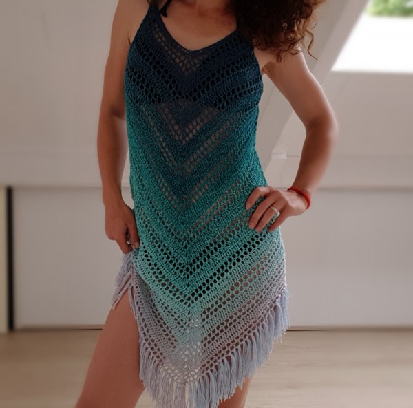Sue's Crochet and Knitting: Sea Breeze Cover Up Crochet Pattern