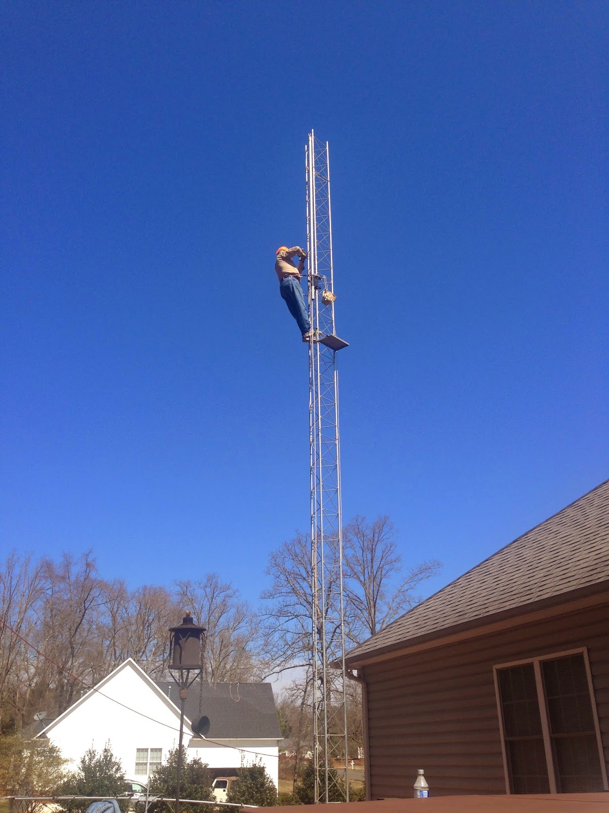 Tower & antenna install