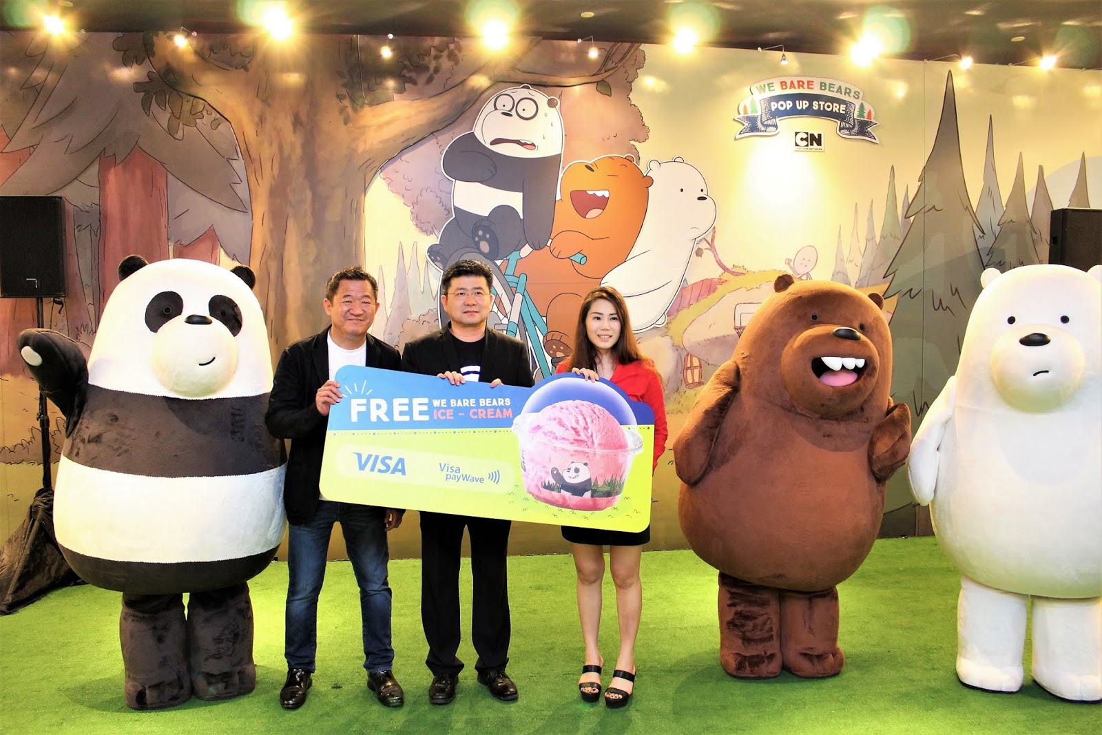 Kawaii We Bare Bears Pop  Up Store At TGV Cinemas Sunway 