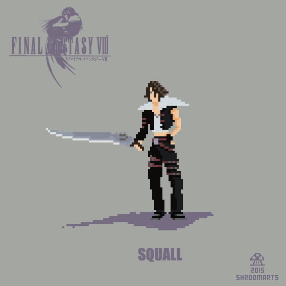 Pixel 8 a. Финал фантазии 8 пиксель. Sword Final Fantasy 8 Pixel. Pixel Art Fantasy character.