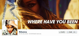 Conheça as 10 páginas mais curtidas do facebook - Rihanna