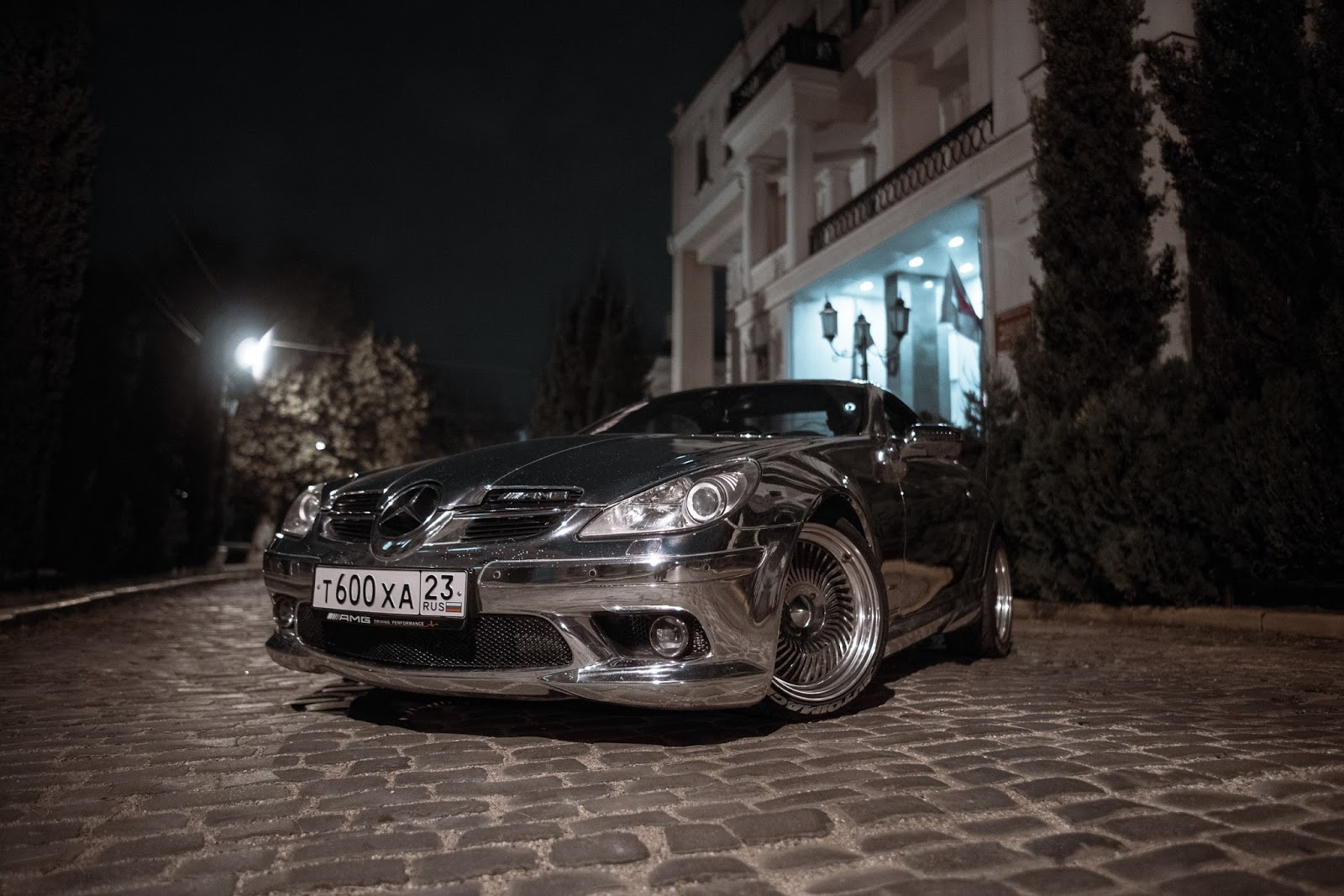 MercedesBenz SLK R171 on Work Carving Head 40 BENZTUNING