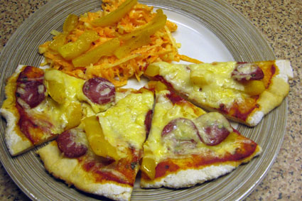 Frugal in Norfolk: My first GF Pizza
