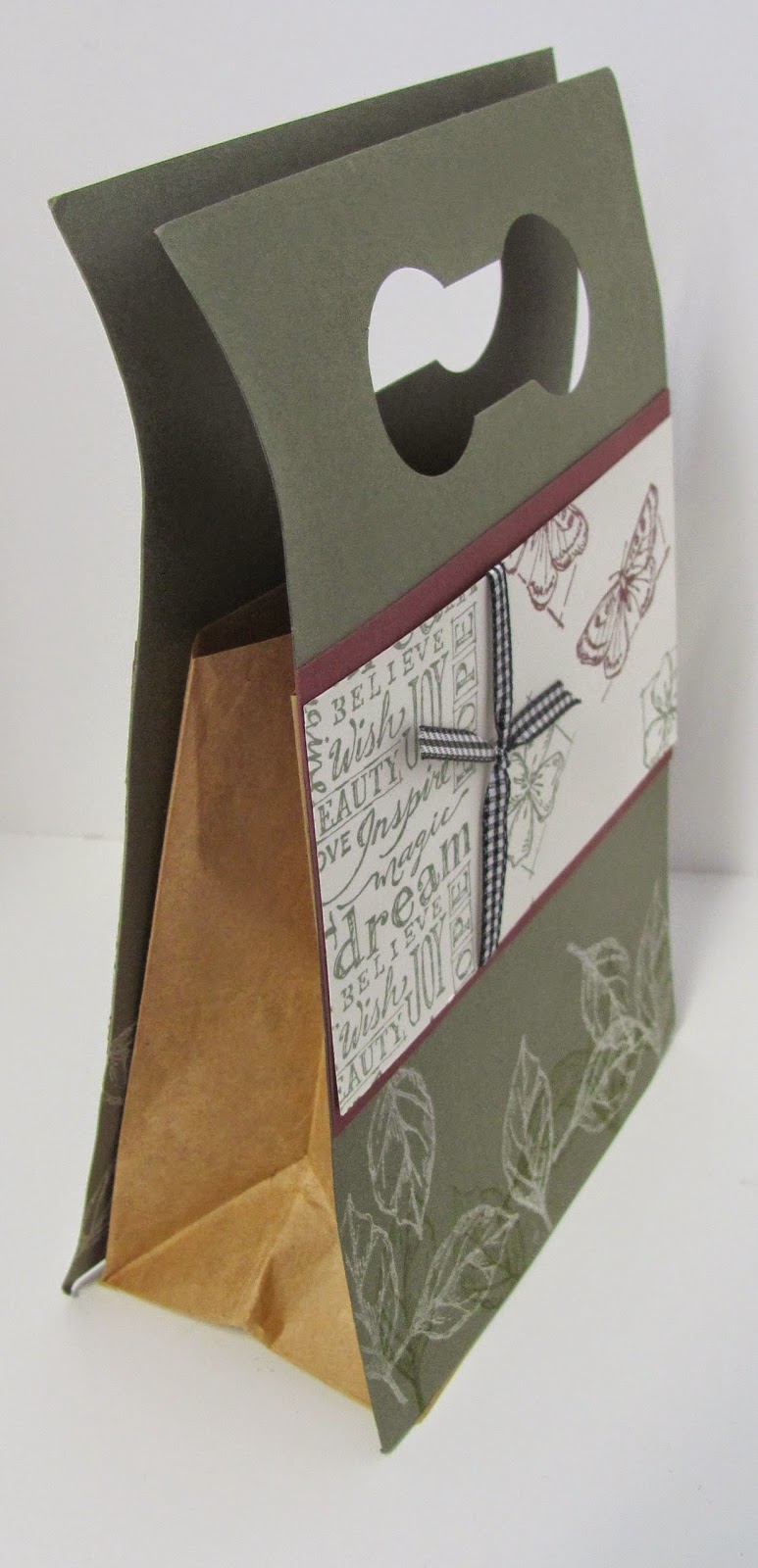Personally Yours Throwback Thursday Altered Brown Paper Bags