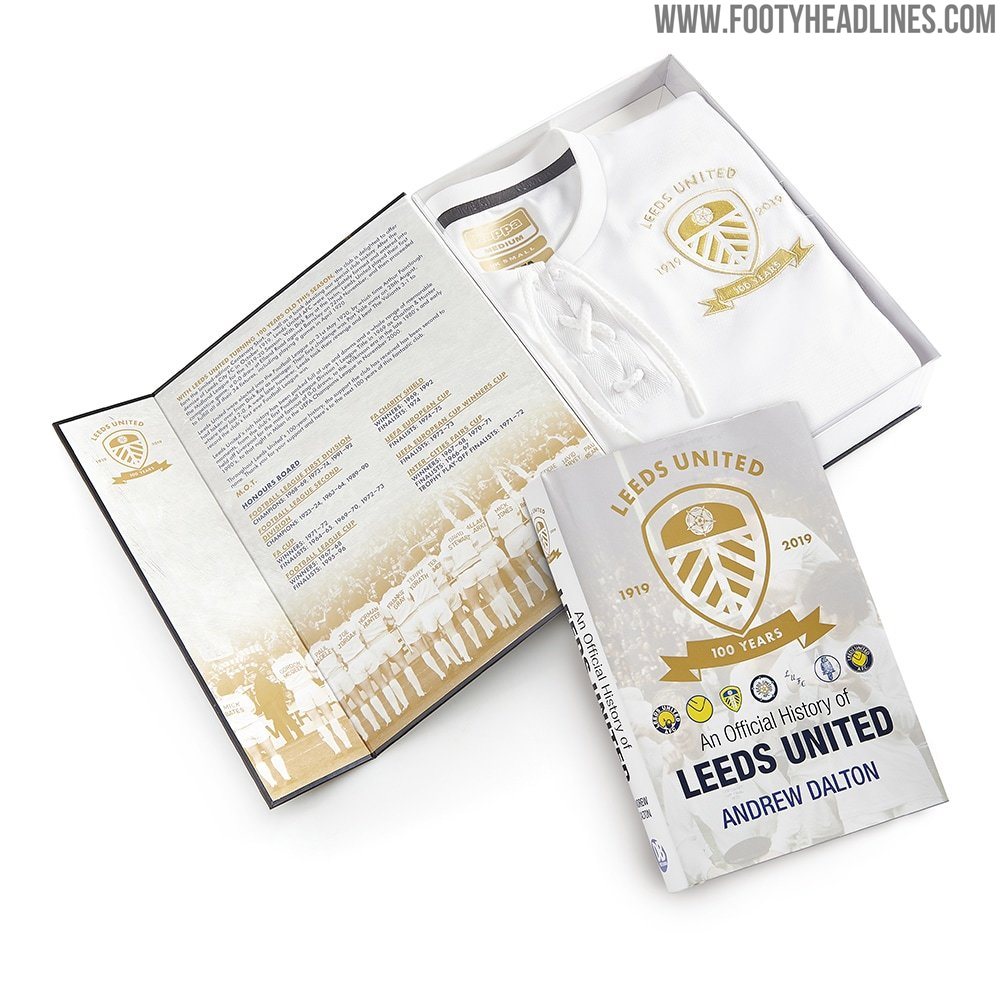 Classy Leeds United Centenary Kit Released Footy Headlines
