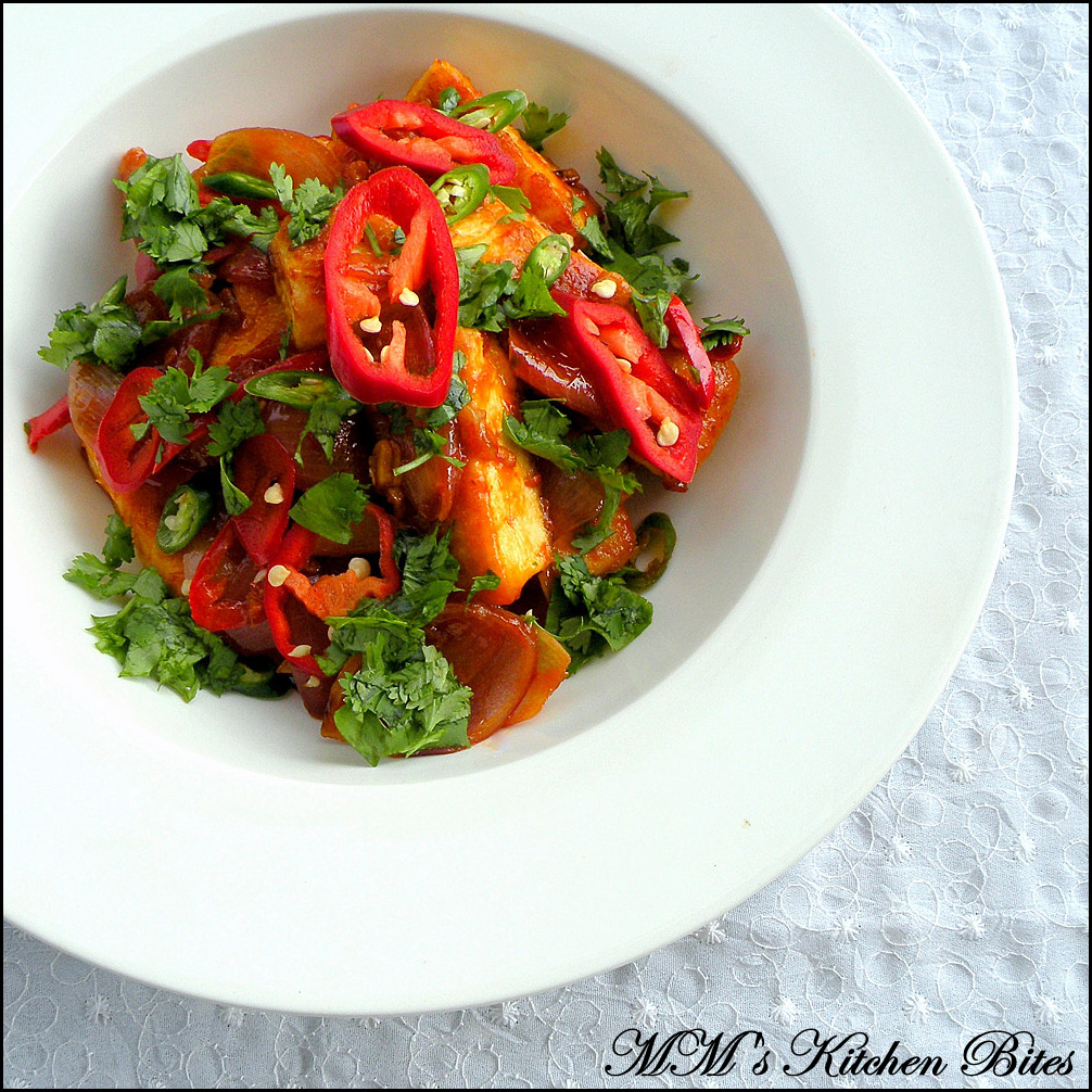 MM's Kitchen Bites Stir Fried Paneer...One of those days,part II