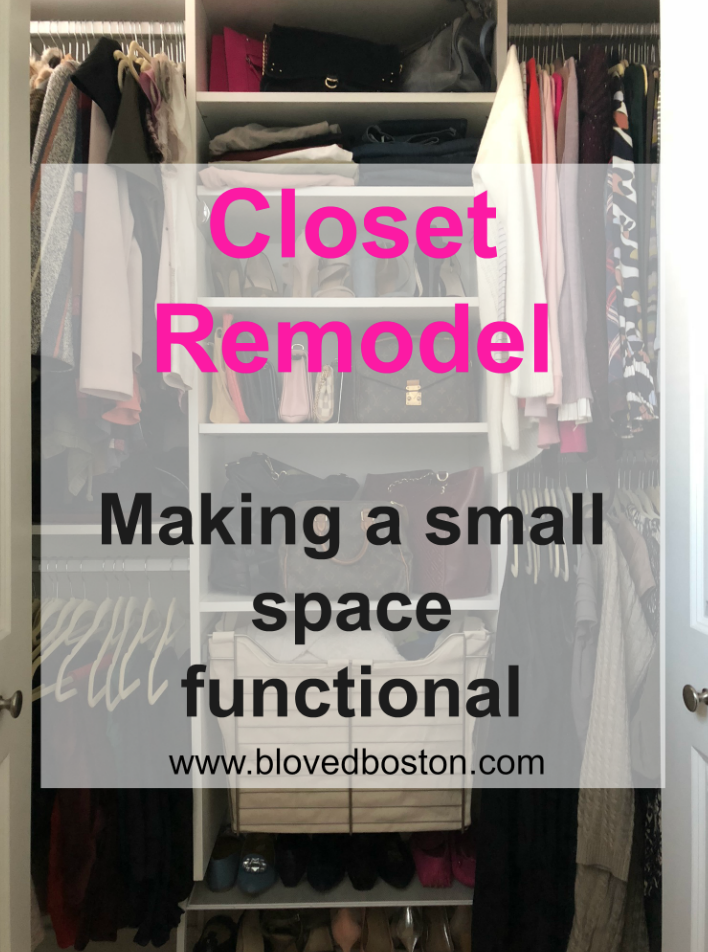 Closet Remodel | Making a small space functional