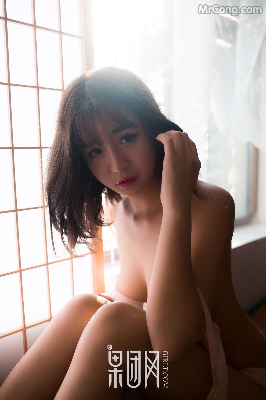 GIRLT 2017-05-24: Model Wuhou Lan Yan (午后 蓝 颜) (46 photos) photo 1-4