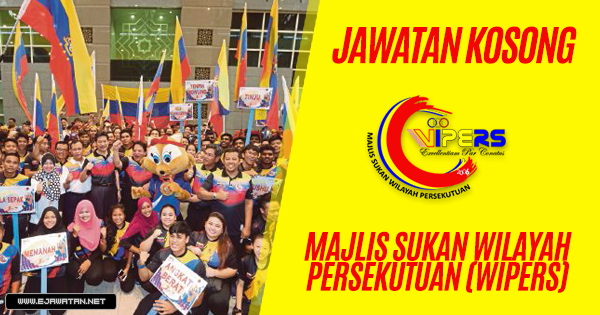 jawatan kosong Majlis Sukan Wilayah Persekutuan (WIPERS) 2019