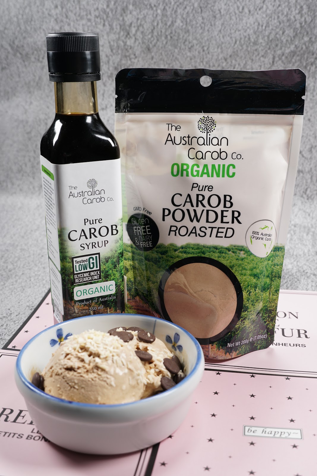 Vegan Carob Ice Cream Australian Carob Co.