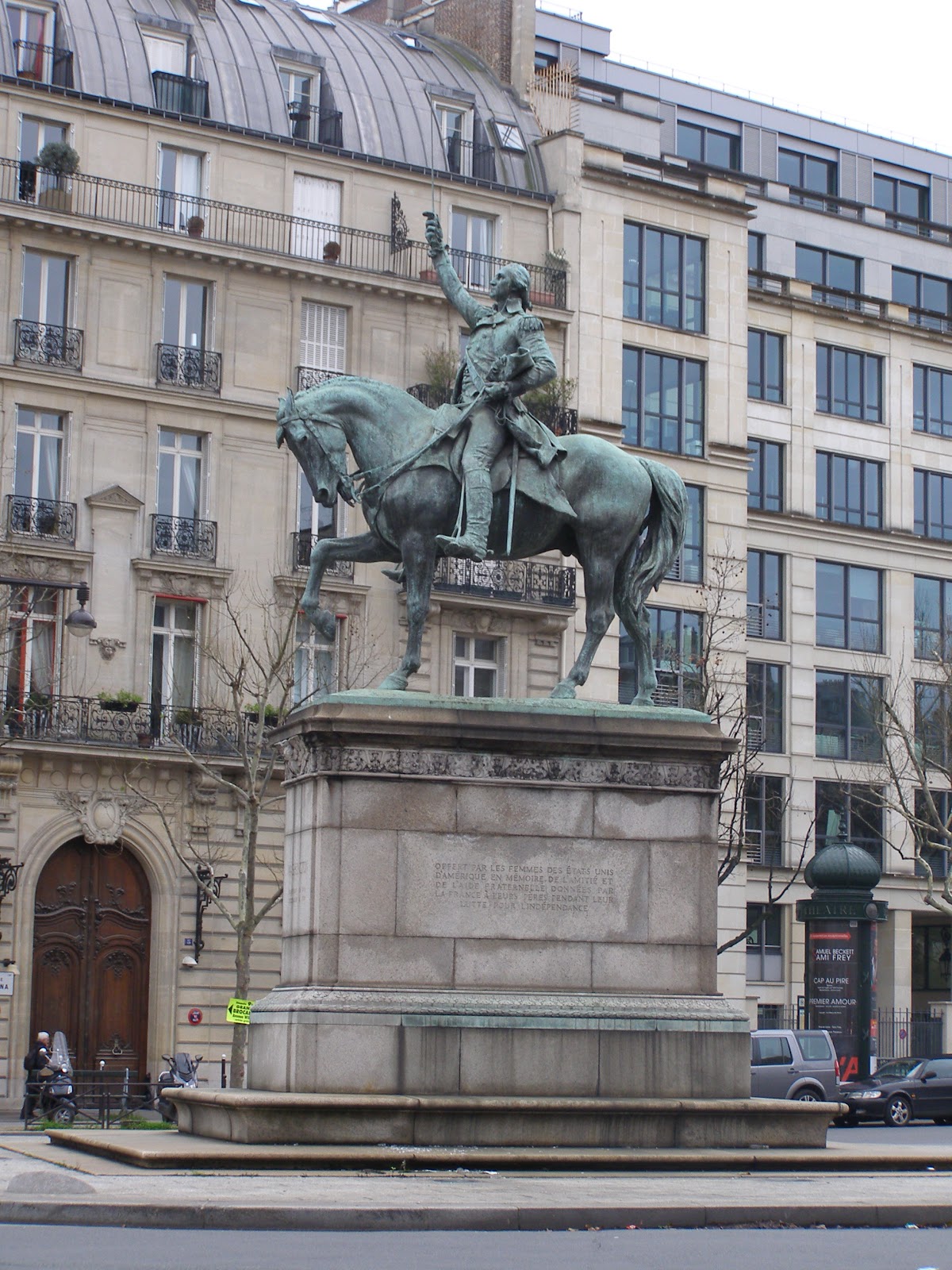 Public Art and Memory Washington in Paris