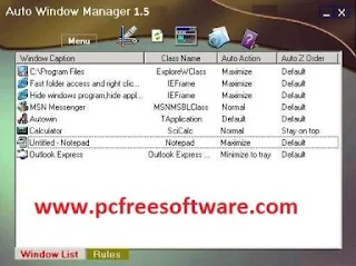 Download Free Auto Window Manager 1.5