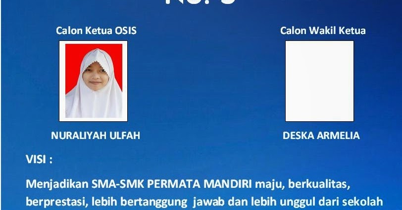 20 Inspirasi Cara Membuat Pamflet Calon Ketua Osis Little Duckling Blog