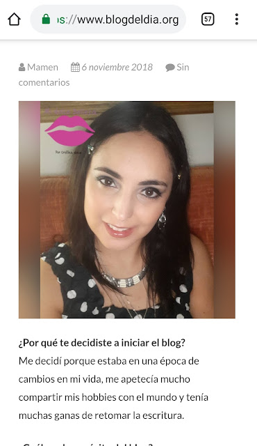 Blog del Día - Mi dolce Belleza