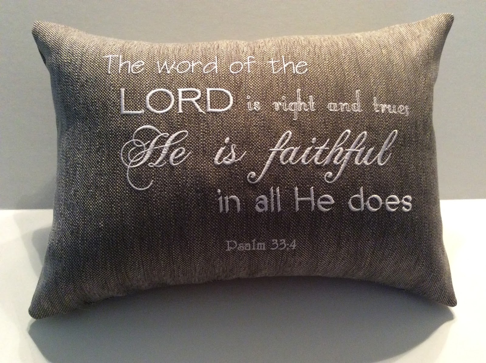Holly's Scripture Pillows