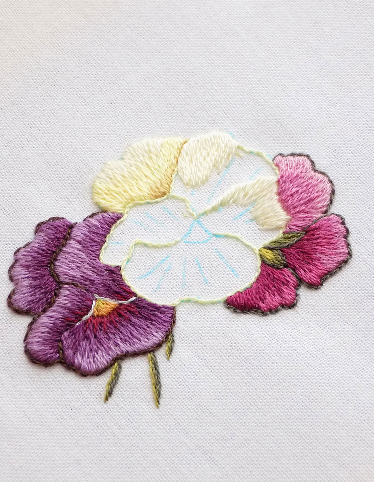 10 basic stitches for hand embroidery Stitch Floral