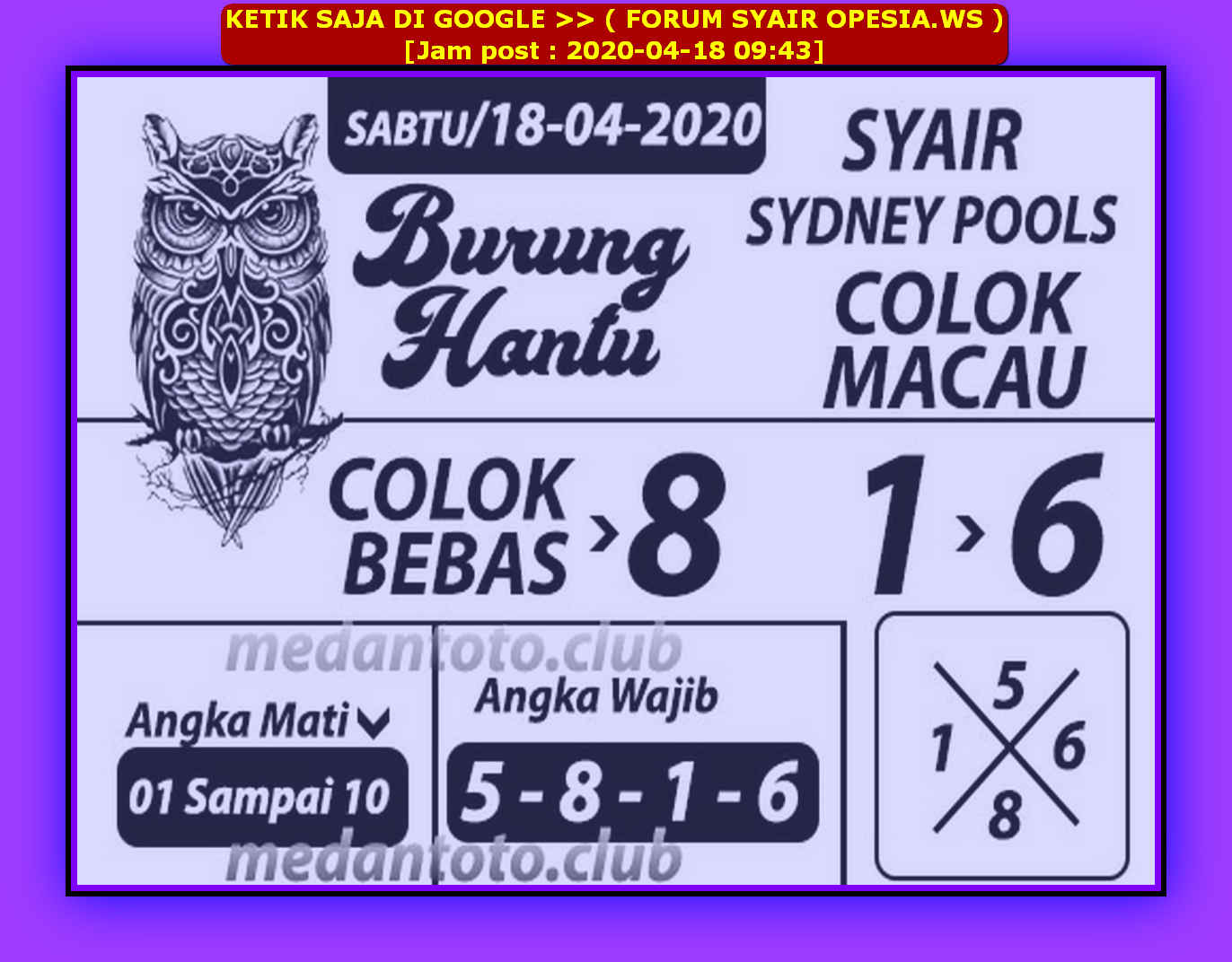 Royal syair sydney