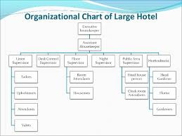 housekeeping department organizing structure housekeeper responsibility