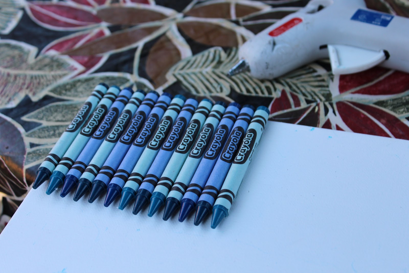 A Cord of Three Strands Melted Crayon Art