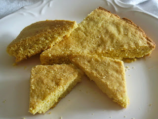 Italian Lemon Cornmeal Shortbread