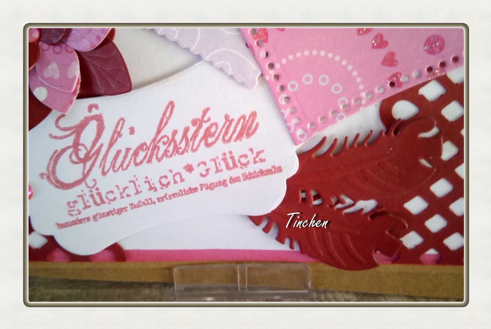 Tinchens - Bastelblog: Karte zur Verlobung Tinchens - Bastelblog: Karte zur Verlobung