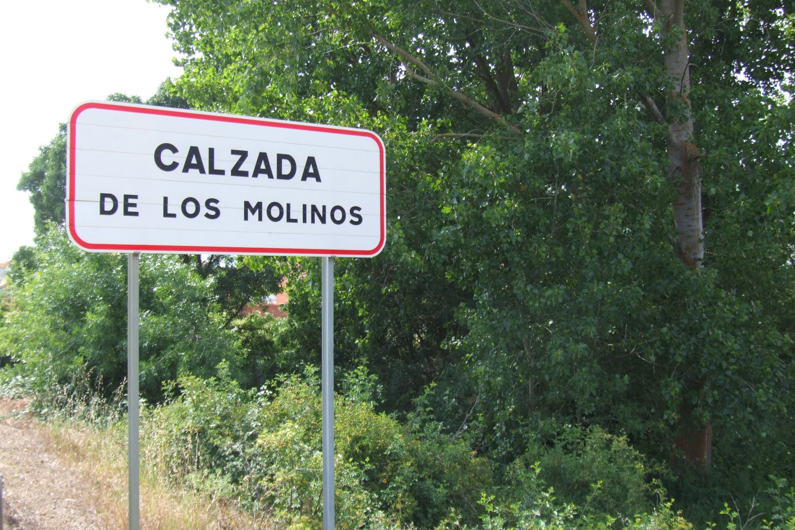 El camino a Santiago de Compostela Calzada de los Molinos