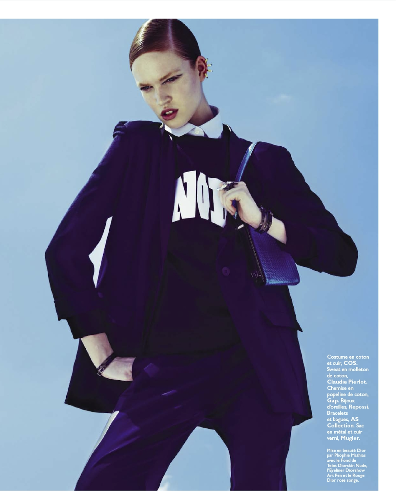 dandy cool: luisa bianchin by louis christopher for grazia france 18th ...